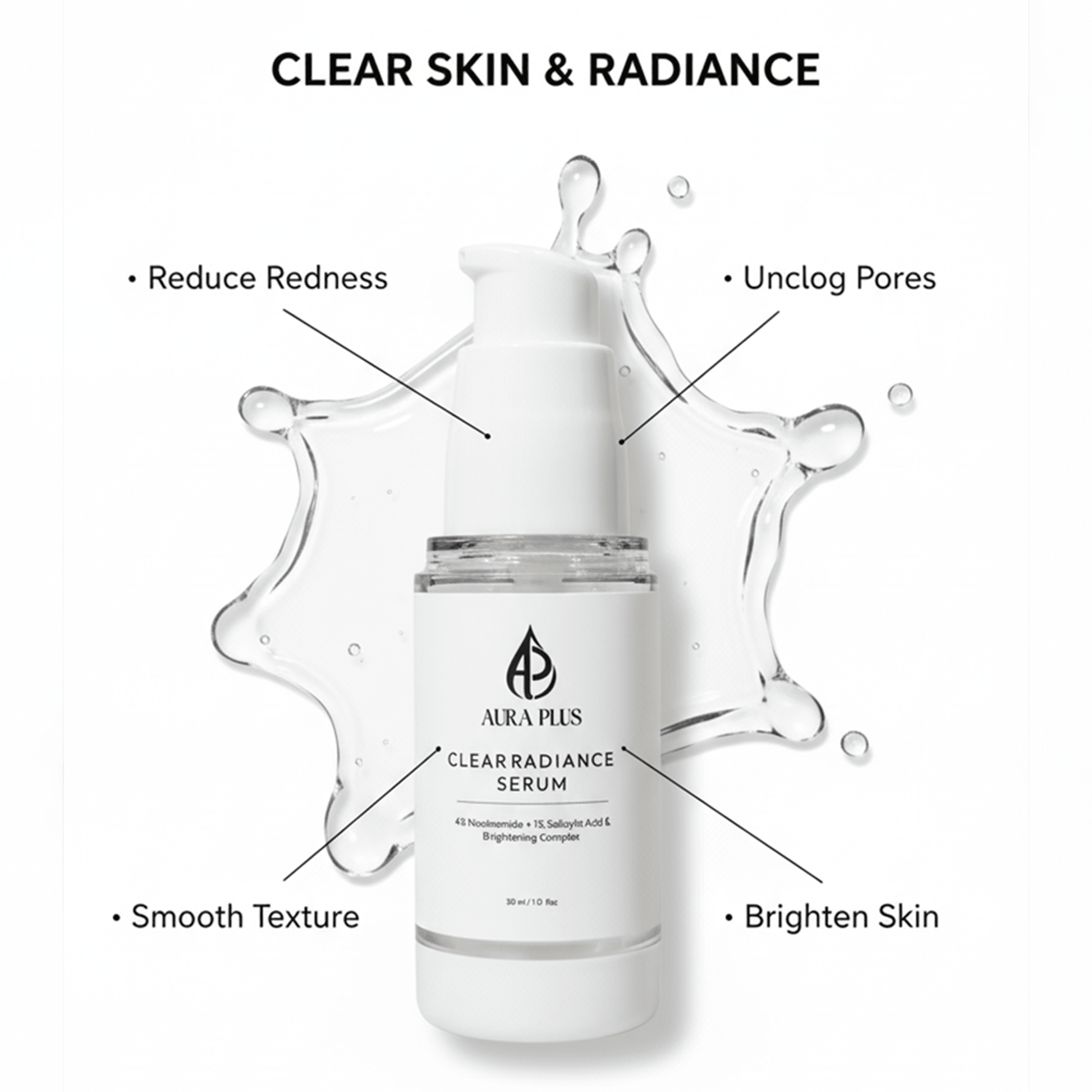 Clear Radiance Serum - Aura Plus